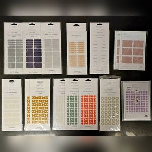 Cloth and Paper Stickers, Shapes, SWOT, CEO, Time Block, Tab, Highlight, Ellipse